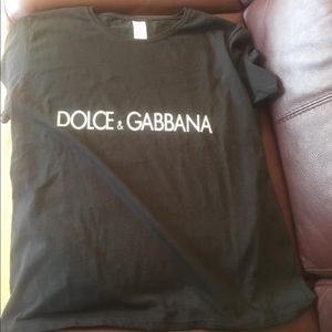 New T Shirt Women’s Ladies Plus Size Dolce&Gabbana